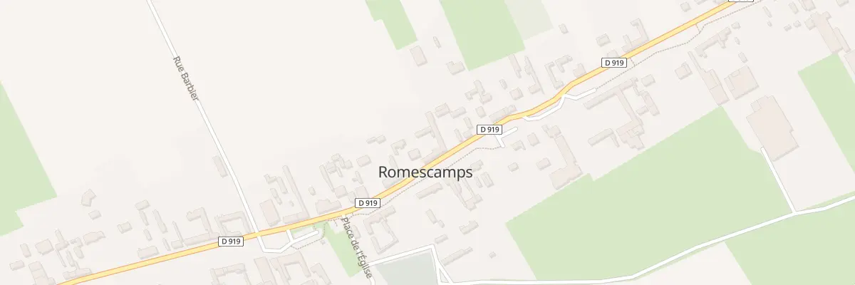 Plan du 15 Rue de Picardie à Romescamps