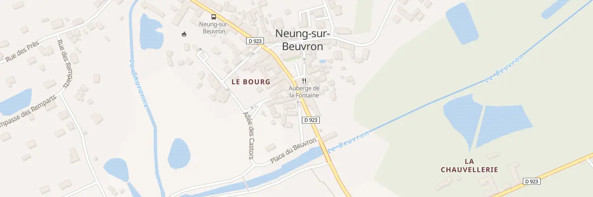 Plan du 60 Rue Henry de Geoffre à Neung-sur-Beuvron