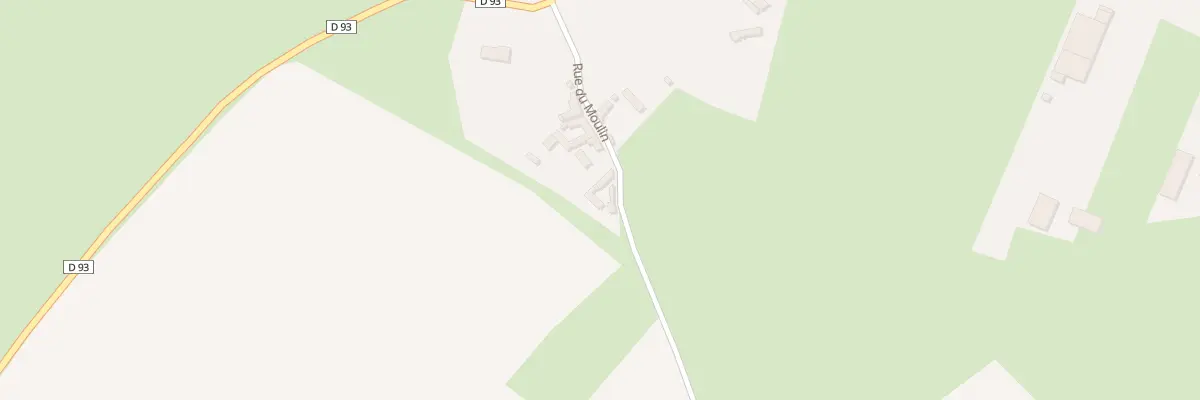 Plan du 8 Rue du Moulin à Frucourt