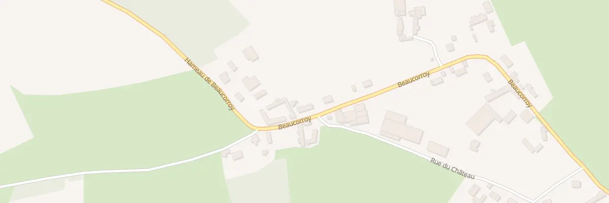 Plan du 72 Beaucorroy à Doudeauville