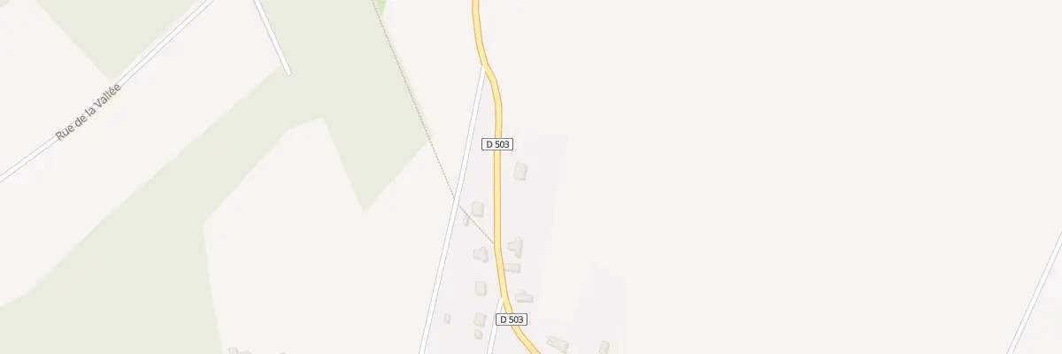 Plan du 3 Rue de l’École à Huchenneville