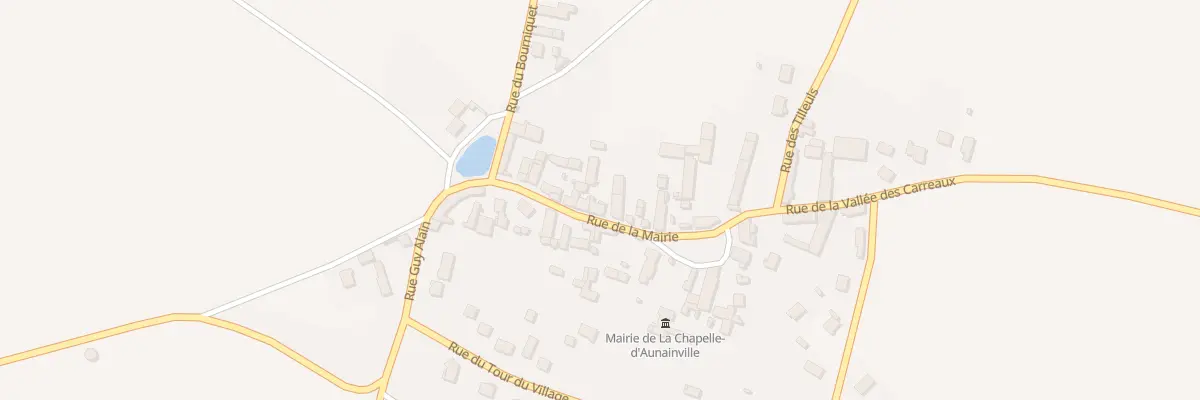 Plan du 9 Rue de la Mairie à La Chapelle-d’Aunainville