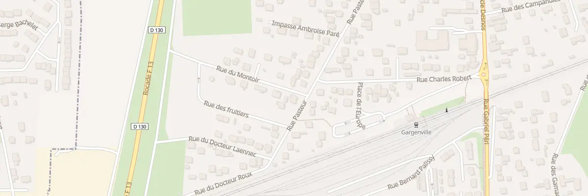 Plan du 15 Rue Pasteur à Gargenville