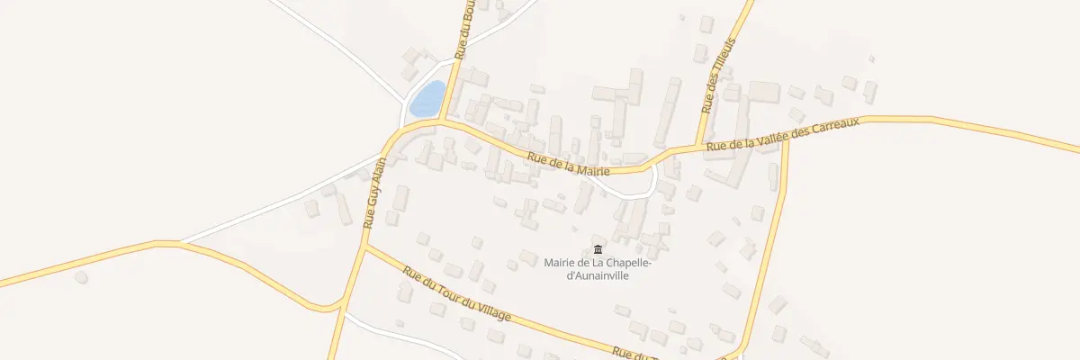 Plan du 10 Rue de la Mairie à La Chapelle-d’Aunainville
