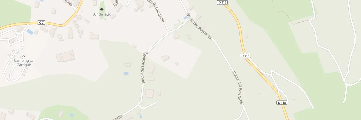 Plan du 5210 Lacapelle à Loubressac