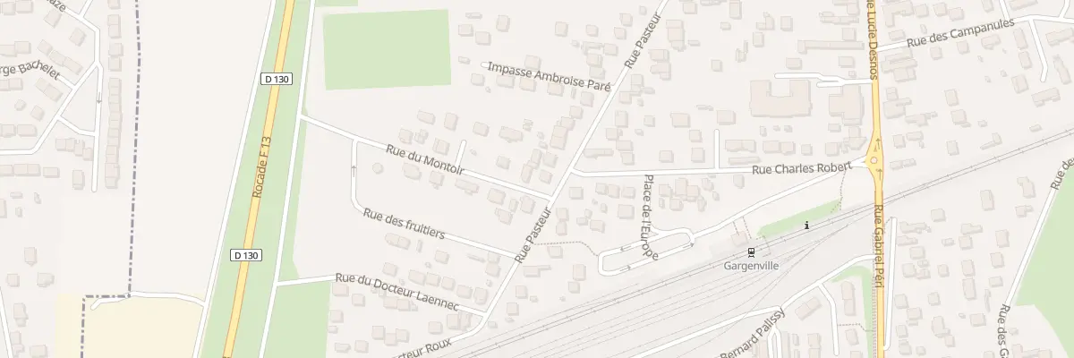 Plan du 17 Rue Pasteur à Gargenville