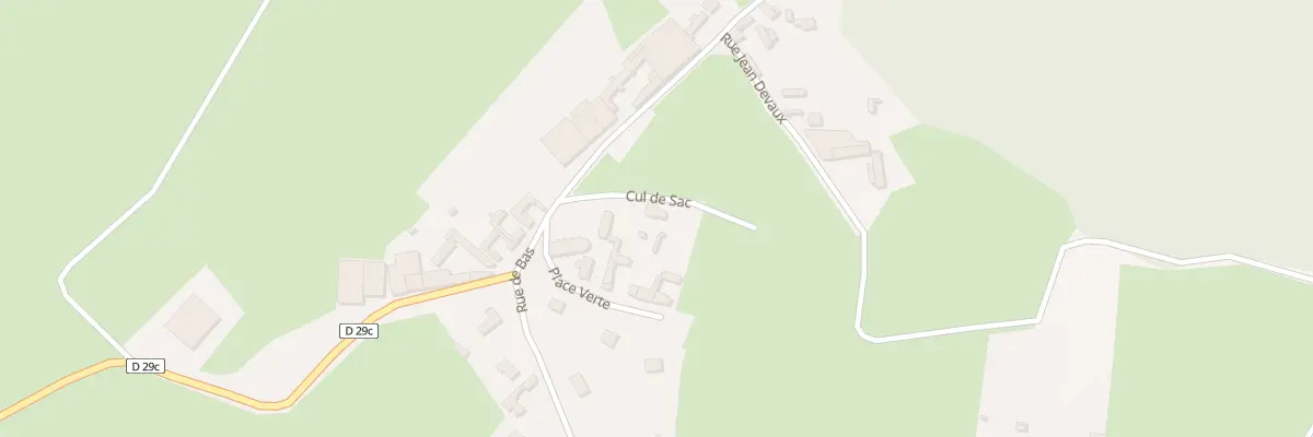 Plan du 1 Vc Cul de Sac à Fontaine-le-Sec