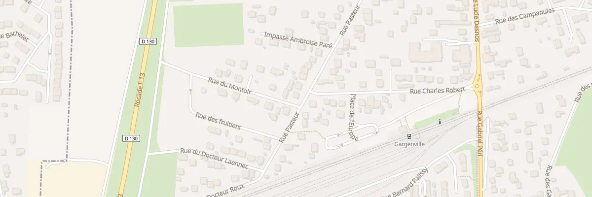 Plan du 17 Rue Pasteur à Gargenville
