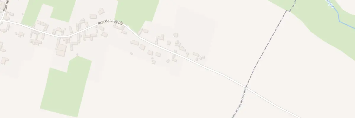Plan du 498 Rue de la Forêt à Machy