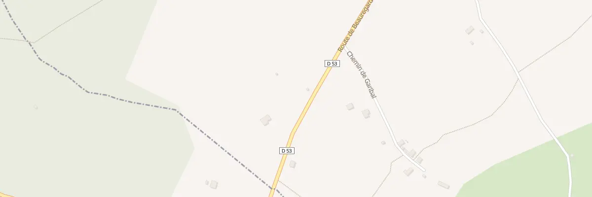 Plan du 1464 Rte de Beauregard à Promilhanes