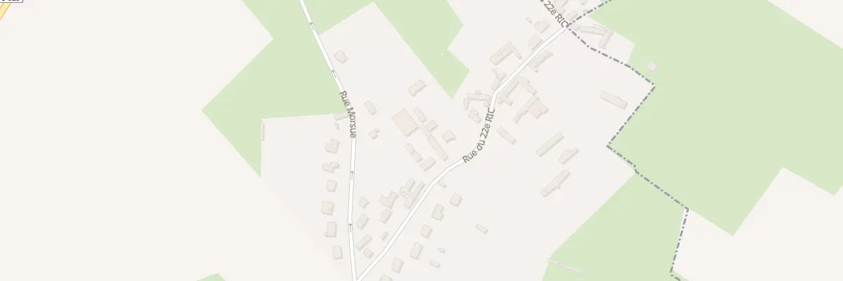 Plan du 24 Rue du 22eme Ri à Huchenneville