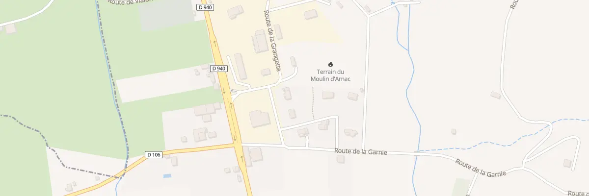 Plan du 95 Rte de la Garnie à Nonards
