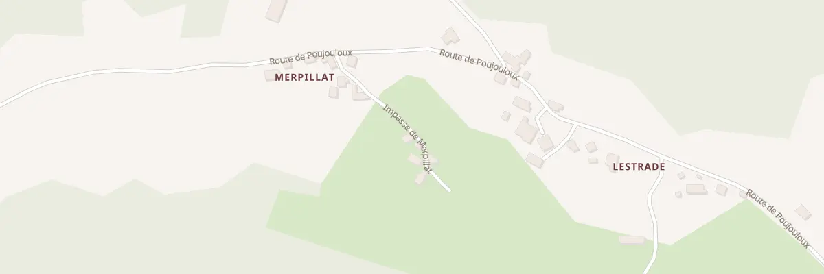 Plan du 5008 Merpillat à Orliac-de-Bar