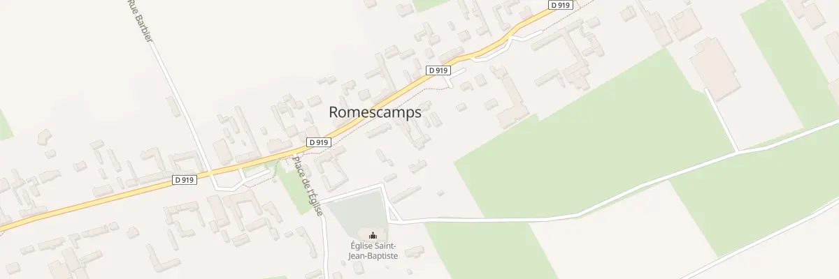 Plan du 10 Rue de Picardie à Romescamps