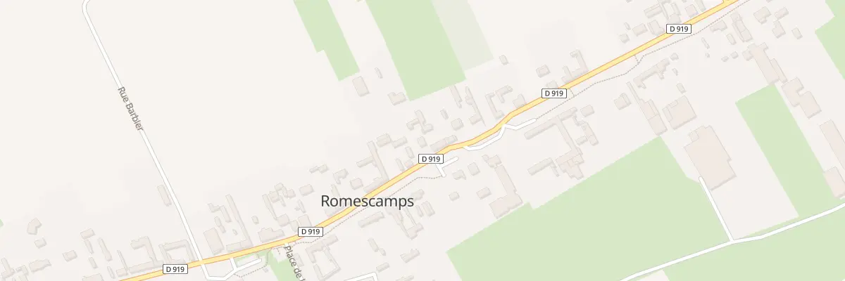 Plan du 23 Rue de Picardie à Romescamps