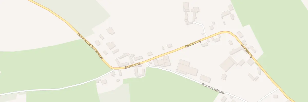 Plan du 68 Beaucorroy à Doudeauville