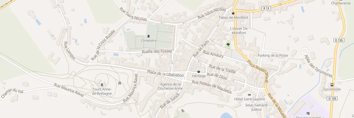 Plan du 4B Rue Amaury à Montfort-l’Amaury