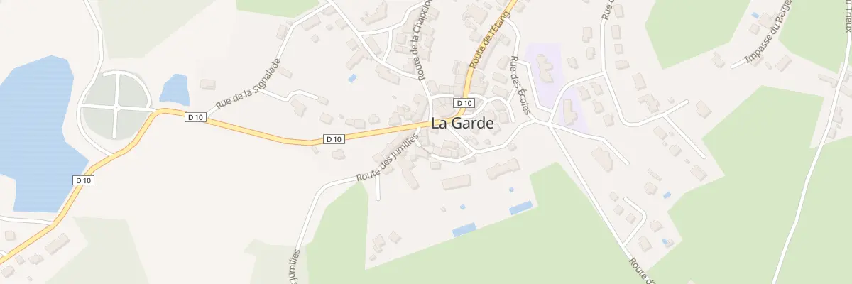 Plan du 31 Rte de l’Etang à Lagarde-Marc-la-Tour