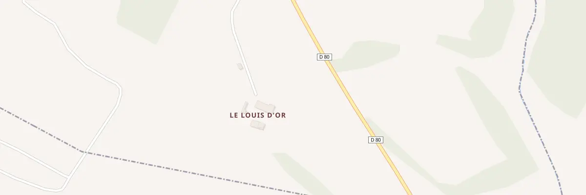 Plan du 33 Louidor à Folcarde