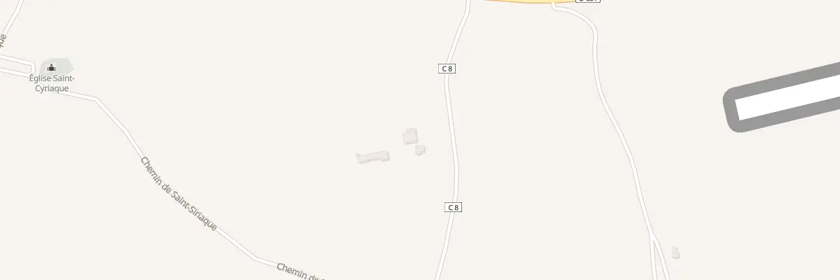 Plan du 5552 Les Gaillards à Giroussens