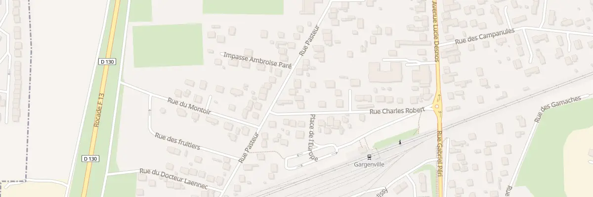 Plan du 16B Rue Pasteur à Gargenville