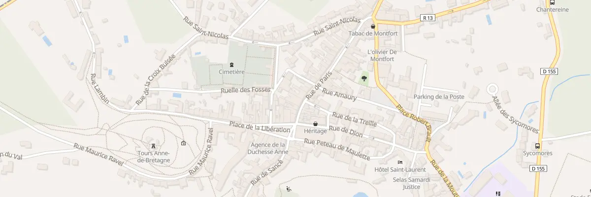 Plan du 5 Rue de Paris à Montfort-l’Amaury