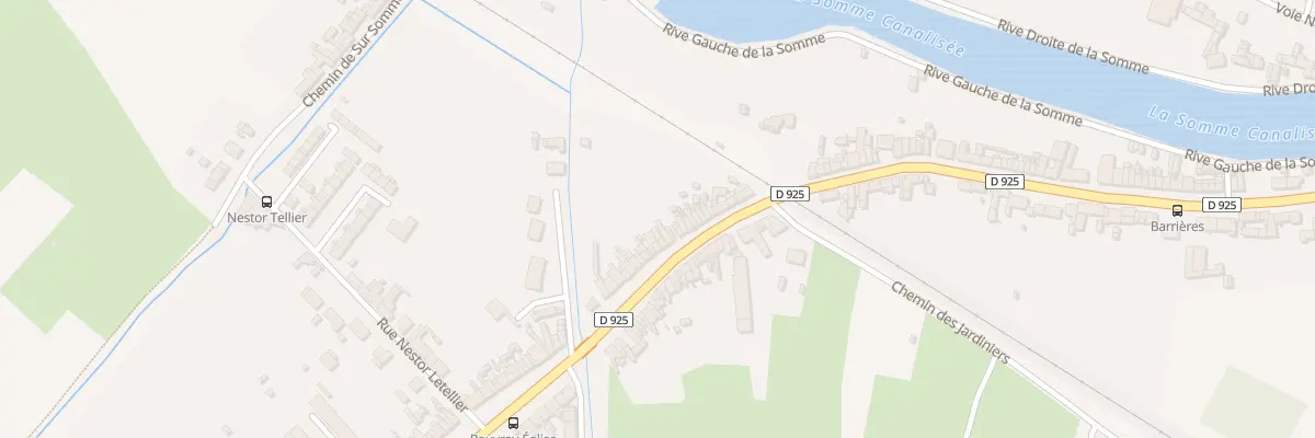 Plan du 210 Chs de Rouvroy à Abbeville