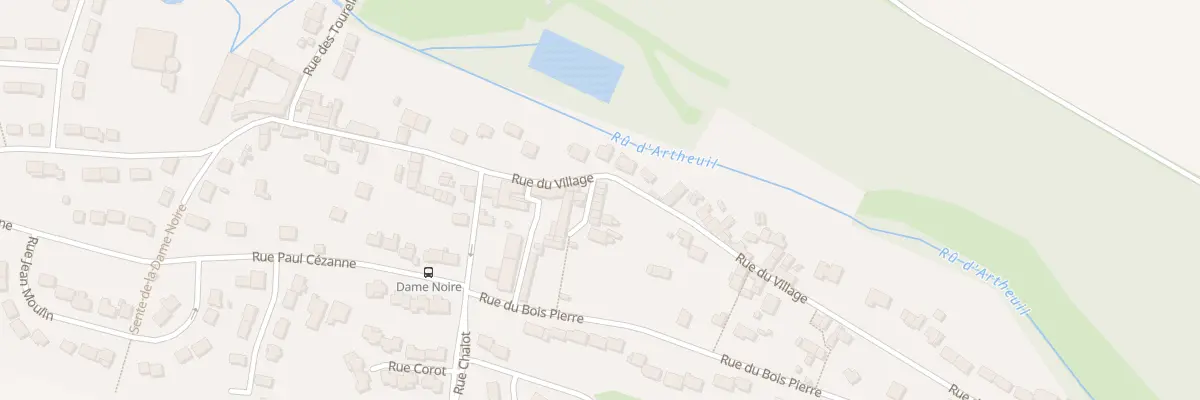 Plan du 44 Rue du Village à Magny-en-Vexin
