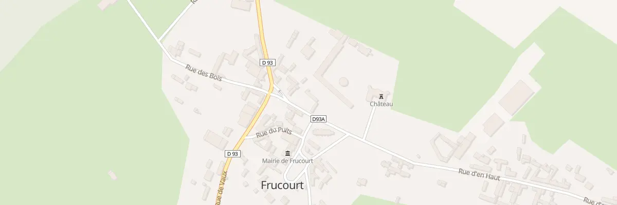 Plan du 4 Rue de l’Eglise à Frucourt