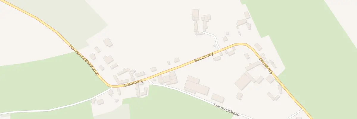 Plan du 64 Beaucorroy à Doudeauville