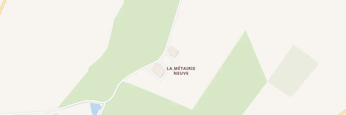 Plan du 2 La Metairie Neuve à Jeu-les-Bois