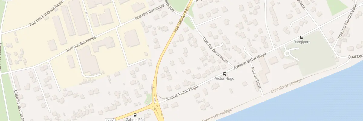 Plan du 12 Rue Gabriel Péri à Gargenville