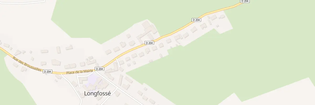 Plan du 258 Rue de la Brasserie à Longfossé