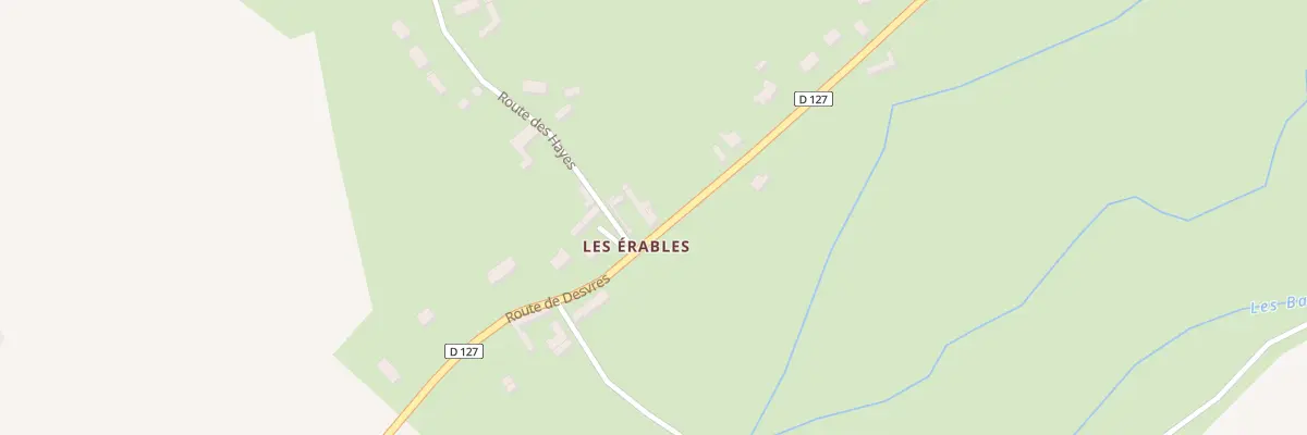 Plan du 89 Rte de Desvres à Beussent