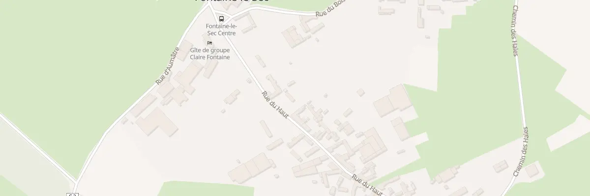 Plan du 6 Rue du Haut à Fontaine-le-Sec