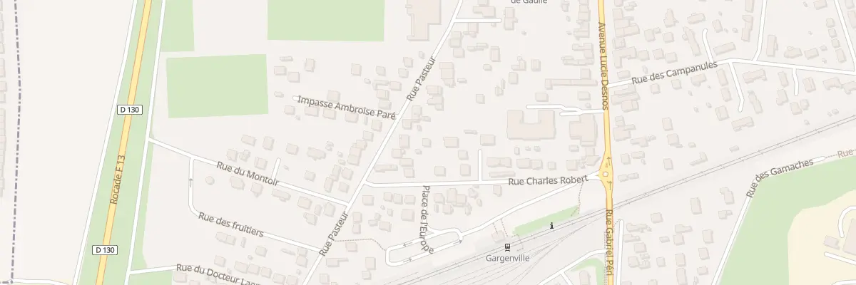 Plan du 20B Rue Pasteur à Gargenville