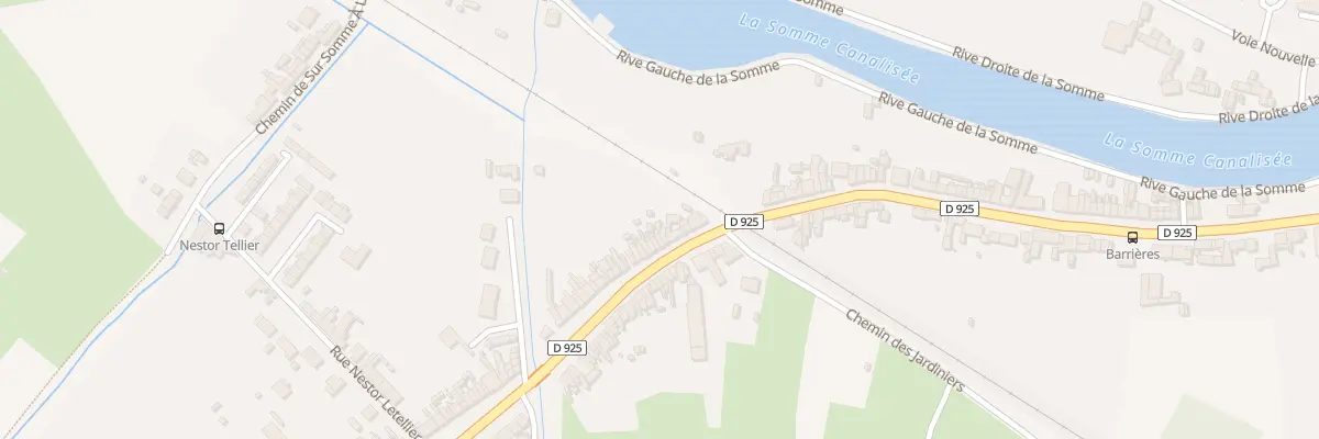 Plan du 196 Chs de Rouvroy à Abbeville