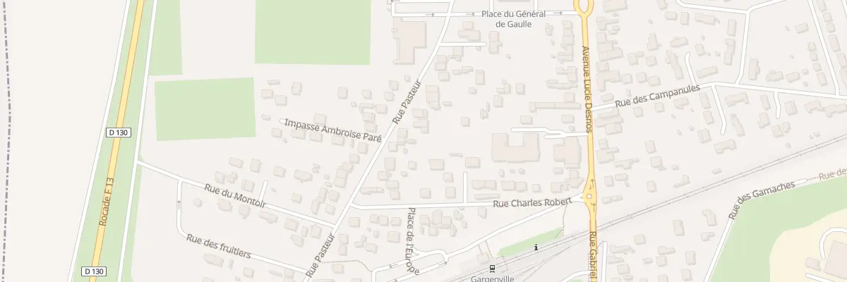 Plan du 24 Rue Pasteur à Gargenville