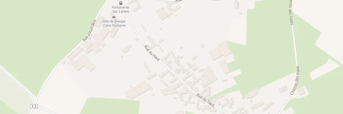 Plan du 8 Rue du Haut à Fontaine-le-Sec