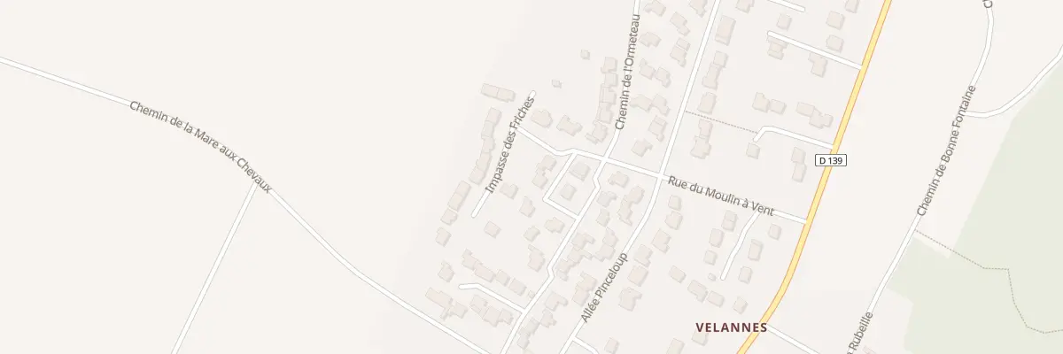 Plan du 24 Rue du Moulin a Vent à Épône