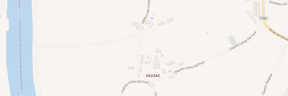 Plan du 123 Seuzac à Larnagol