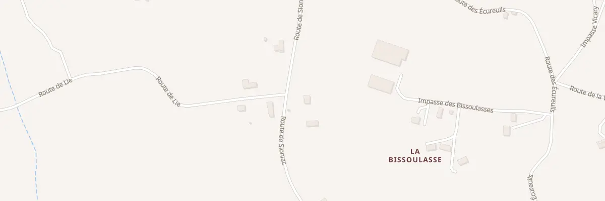 Plan du 1112 Rte de Sioniac à Liourdres