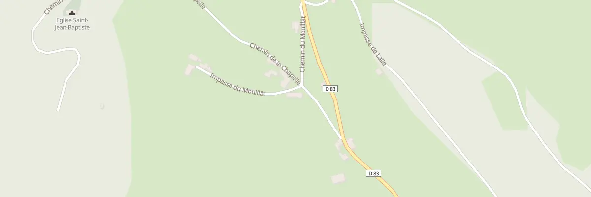 Plan du 25 Imp du Mouillat à Chenailler-Mascheix
