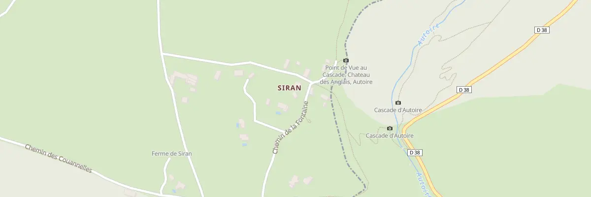 Plan du 5213 Siran à Loubressac