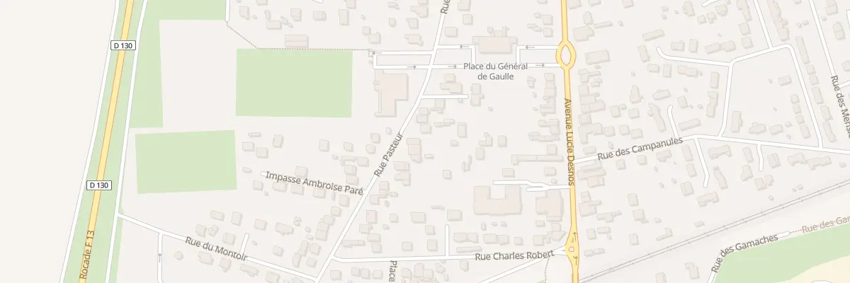 Plan du 34 Rue Pasteur à Gargenville