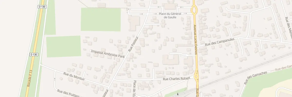 Plan du 30 Rue Pasteur à Gargenville