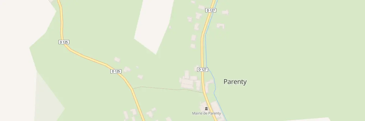 Plan du 13 Rte de Desvres à Parenty