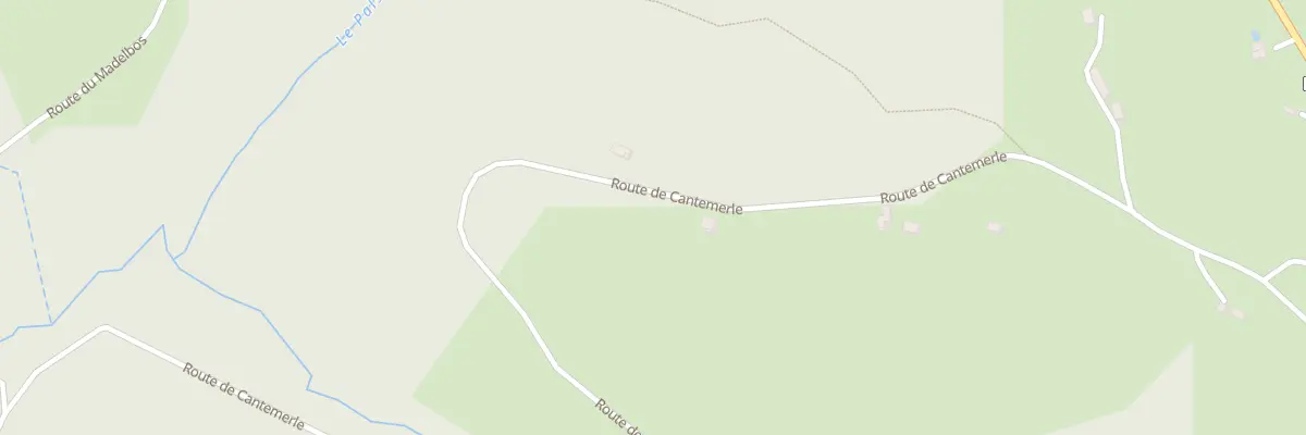 Plan du 5145 Cantemerle Bas à Sioniac