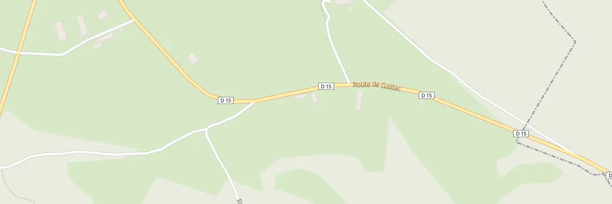 Plan du 2130 Rte de Gaillac à Vaour