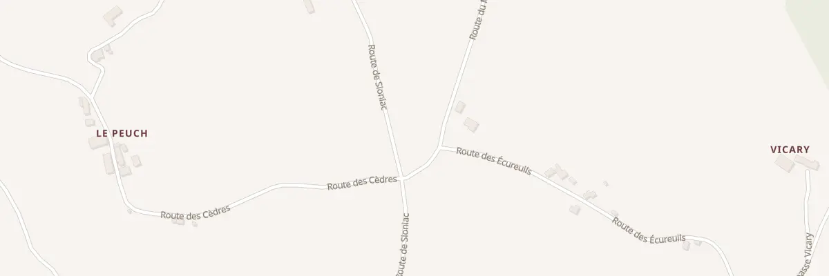 Plan du 5185 Au Maday à Liourdres